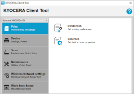 kyocera client tool