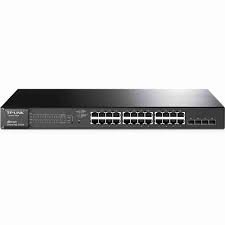 TP-Link 28-Port 10/100/1000Mbps JetStream Gigabit Smart Switch with 24-Port PoE+ - TL-SG2428P